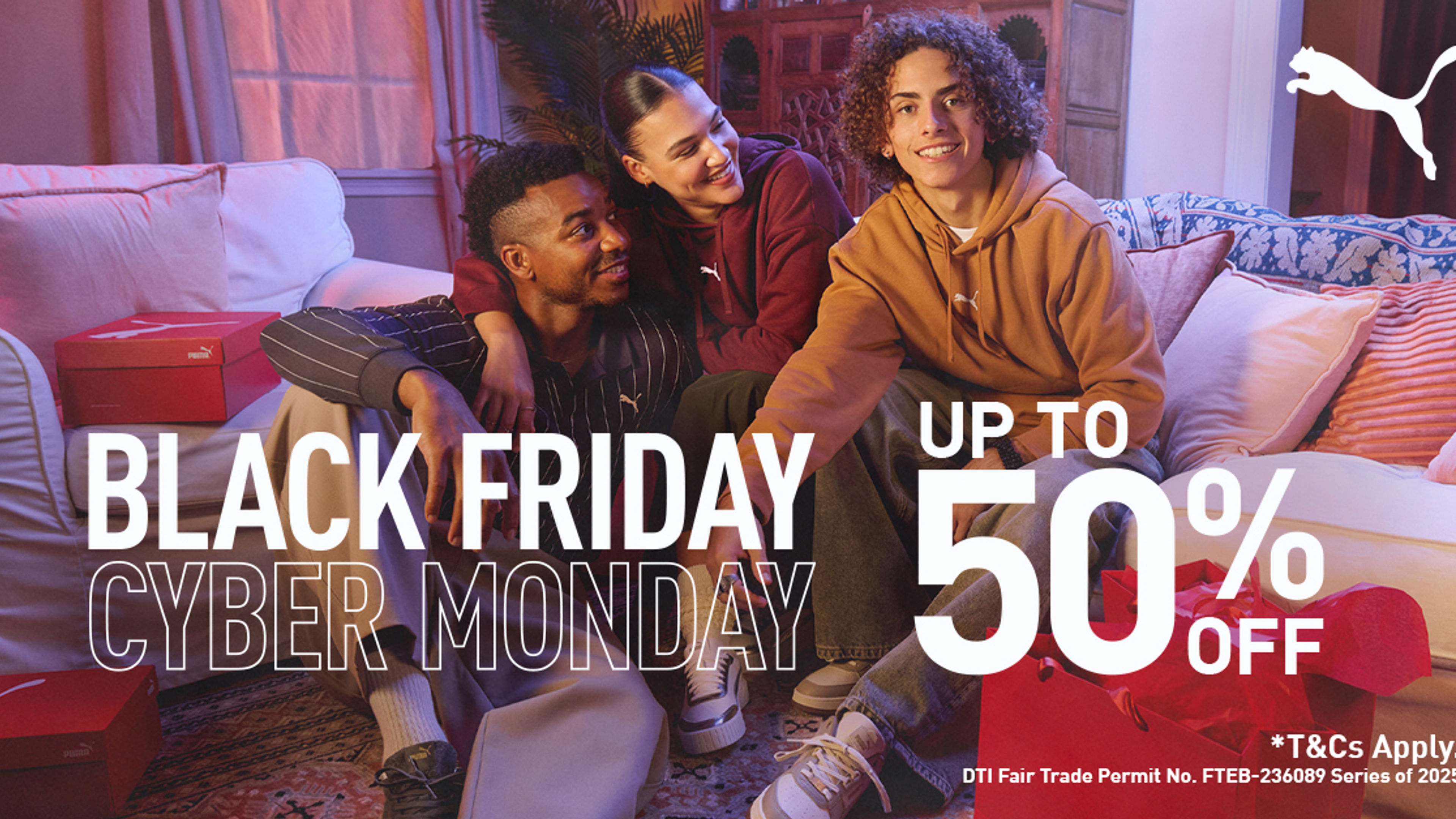 Puma BFCM Banner Image