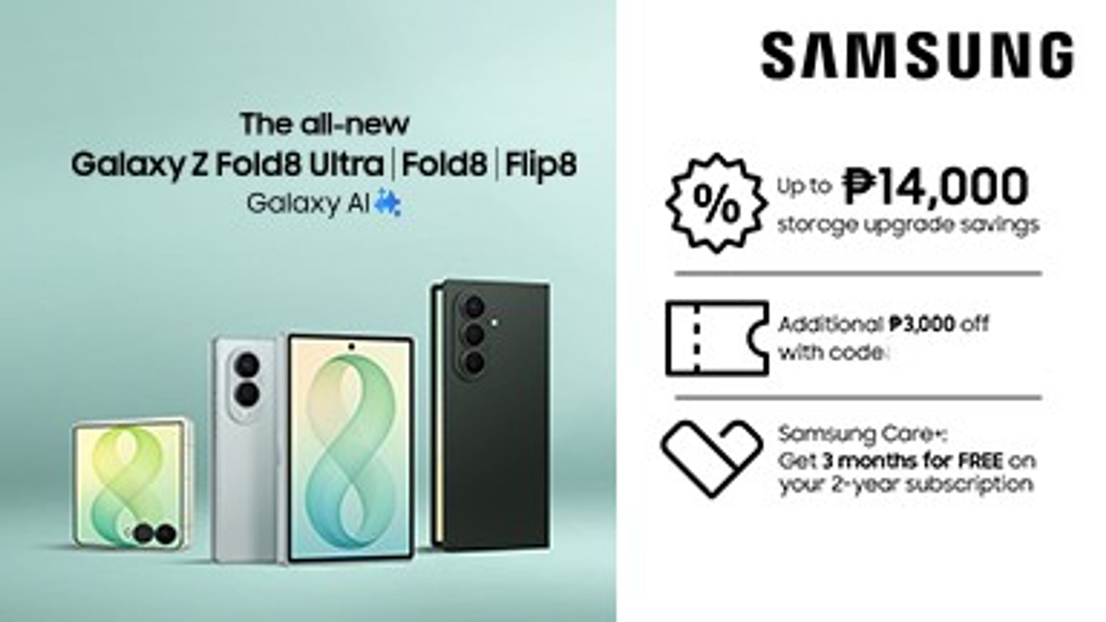 Samsung galaxy fold and flip