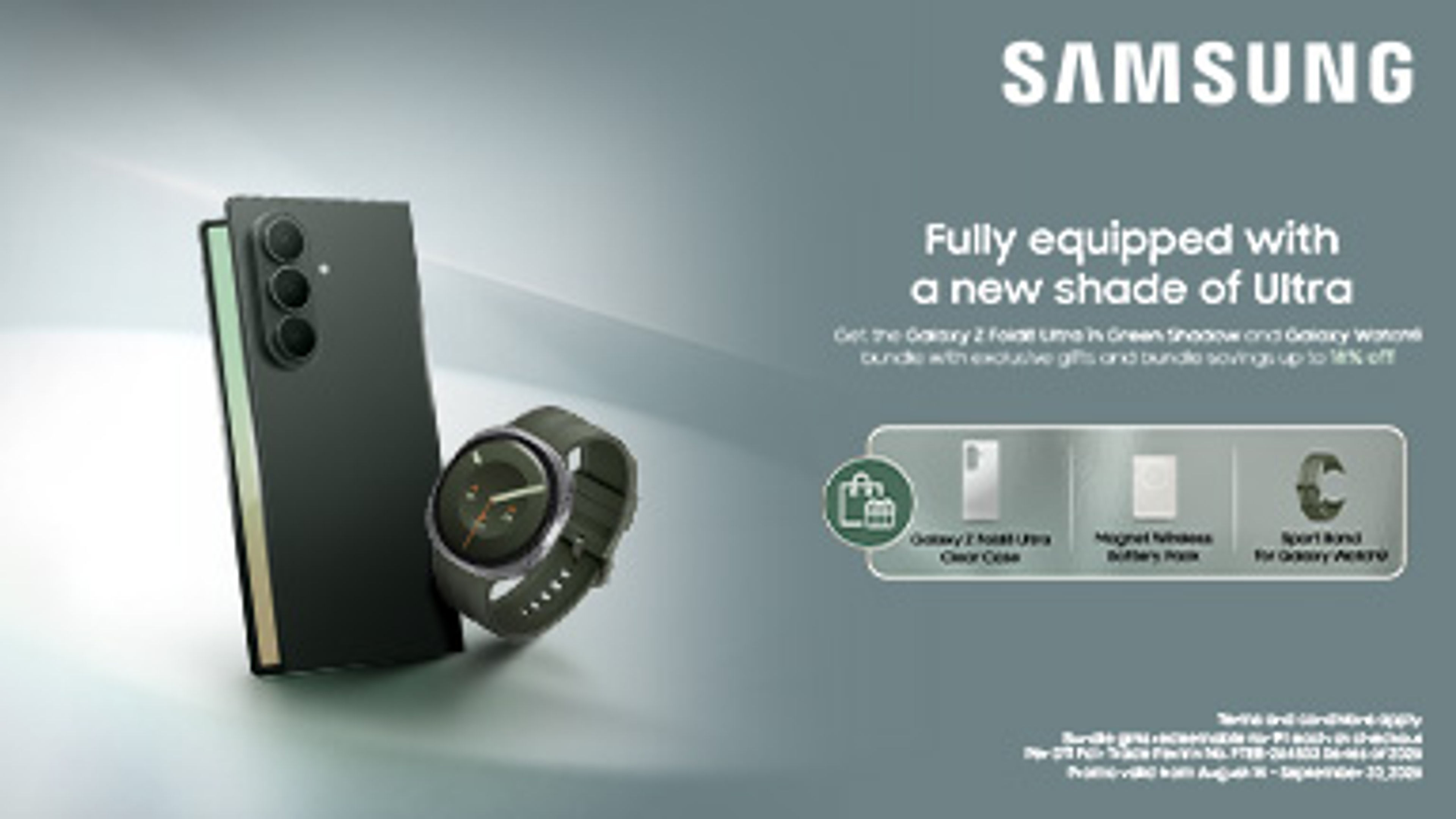 Samsung mobile and watch
