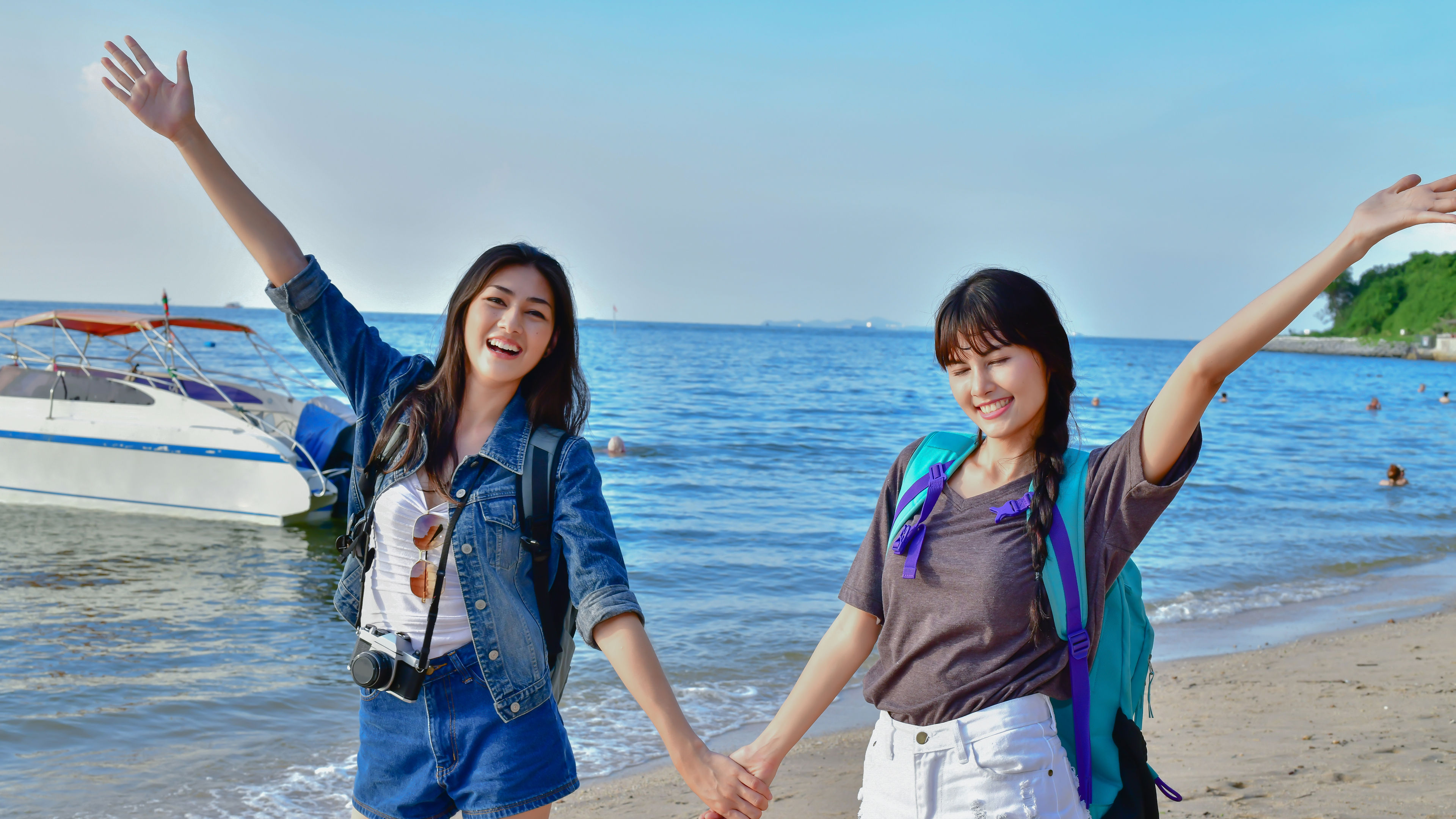 Women on a trip
