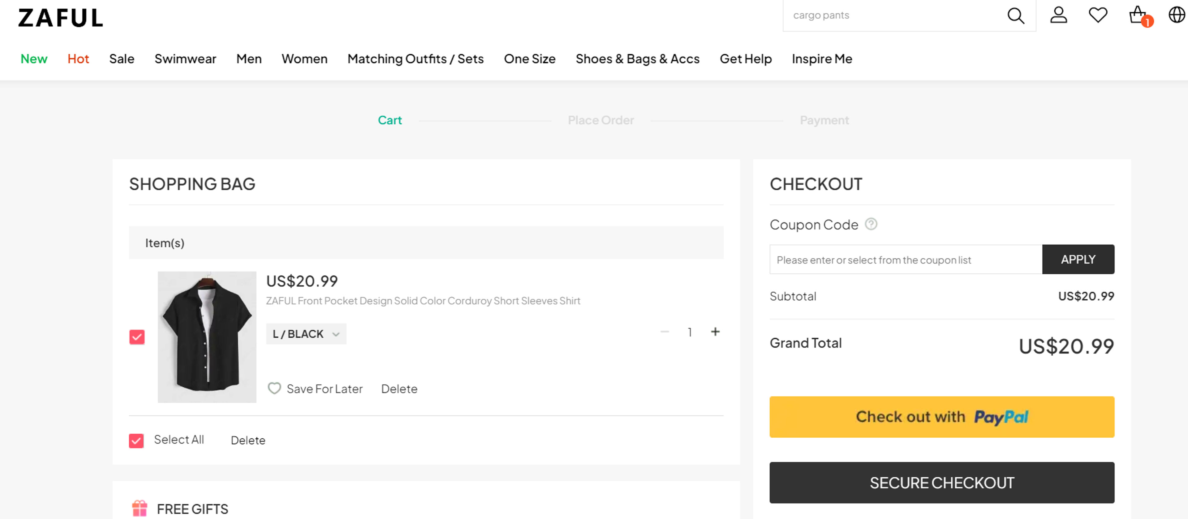 How to use Coupon for Zaful
